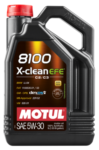 MOTUL MOT 8100 X-CL EFE 5 8100 X-Clean EFE 5W30 5L